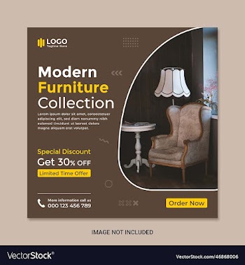 modern furniture collection post template