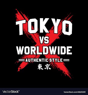 modern futuristic y2k streetwear tokyo slogan