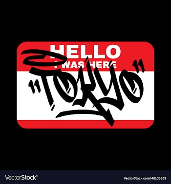 modern futuristic y2k streetwear tokyo slogan