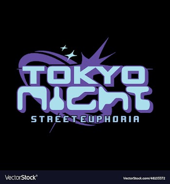 modern futuristic y2k streetwear tokyo slogan