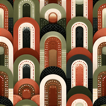 Modern Geometric Seamless Pattern