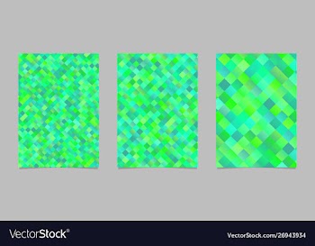 Modern geometrical abstract square page template vector image