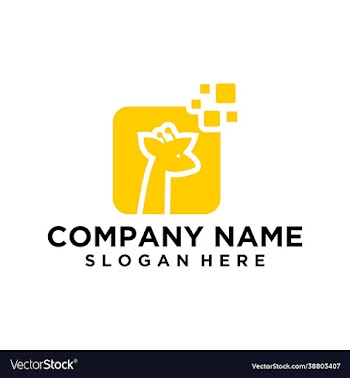 modern giraffe data logo