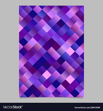 Modern gradient abstract square poster template vector image