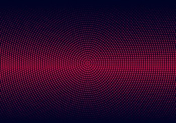 Modern halftone pattern background Free Vector