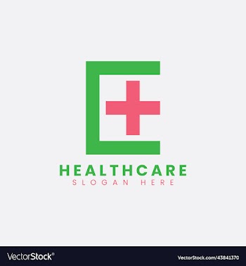 modern healthcare clinic hospital logo design