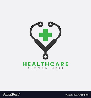 modern healthcare clinic hospital logo design
