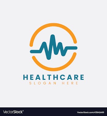 modern healthcare clinic hospital logo design