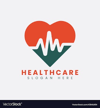 modern healthcare clinic hospital logo design