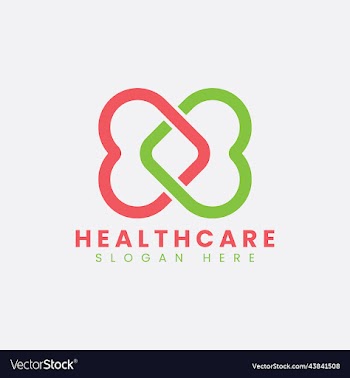 modern healthcare clinic hospital logo design