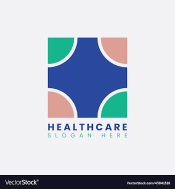 modern healthcare clinic hospital logo design