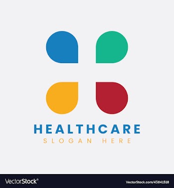 modern healthcare clinic hospital logo design