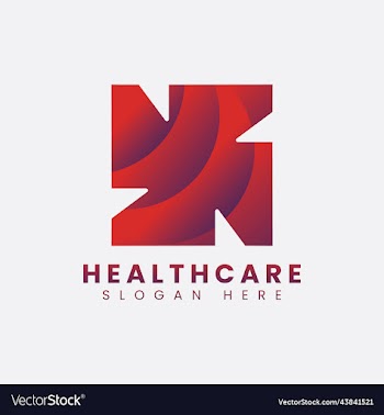 modern healthcare clinic hospital logo design