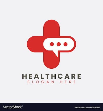 modern healthcare clinic hospital logo design