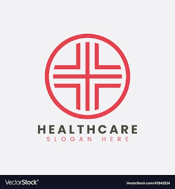 modern healthcare clinic hospital logo design
