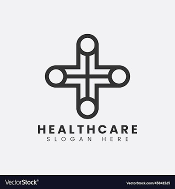 modern healthcare clinic hospital logo design