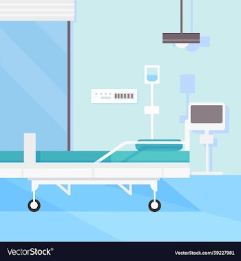 modern hospital room interior