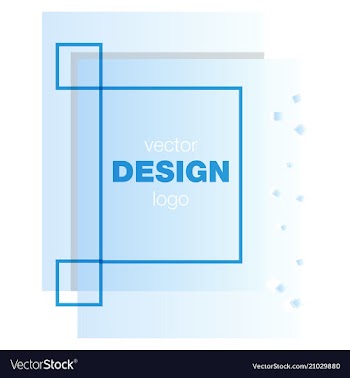 Modern icon design logo element with business vector image