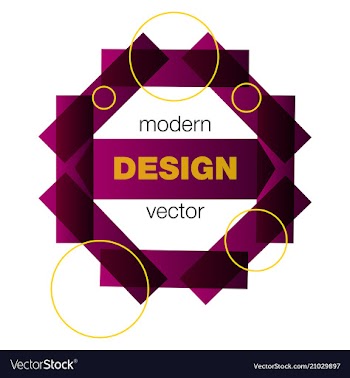 Modern icon design logo element with business vector image
