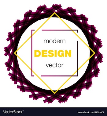 Modern icon design logo element with business vector image