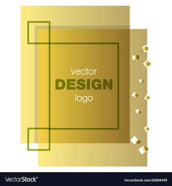 Modern icon design logo element with business vector image