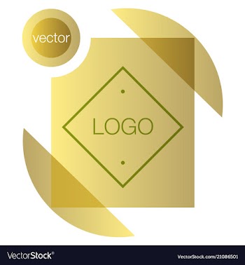 Modern icon design logo element with business vector image