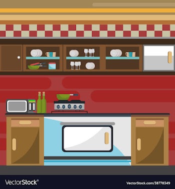 modern kitchen interior