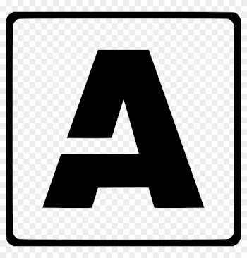 Modern Latin Alphabet A Comments - Sign