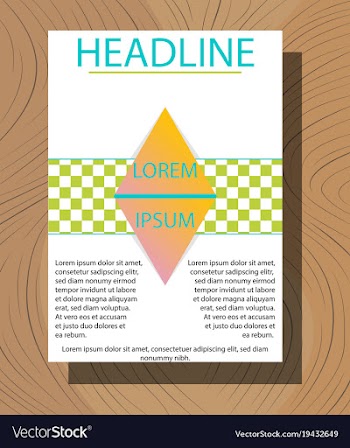 Modern light business card template for company vector image