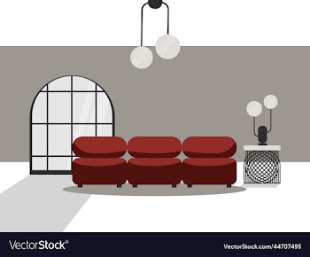 modern living room with furniture interior