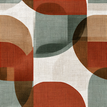 Modern Minimalist Geometric Bedding Pattern
