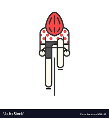  					Modern of cyclist vector image														
