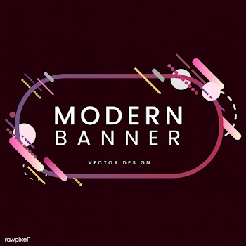 Modern oval banner in colorful frame illustra.. | Free stock vector - 513406