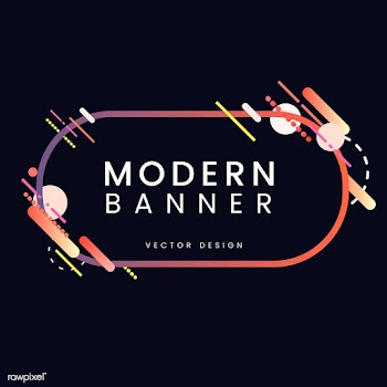 Modern oval banner in colorful frame illustra.. | Free stock vector - 513416
