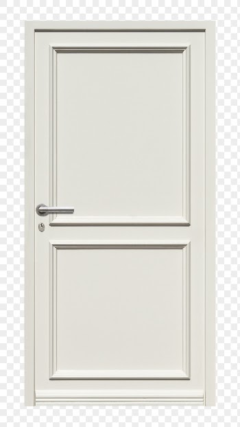 Modern panel door png clipart, | Free PNG - rawpixel