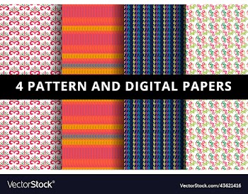 modern pattern and digital paper