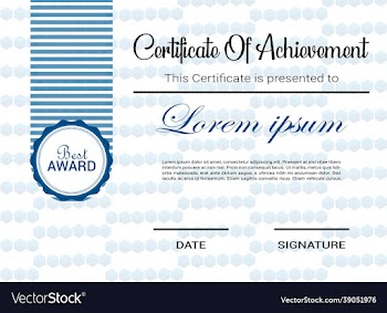 modern premium certificate templates design