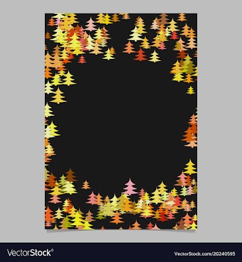 Modern random christmas design stationery vector image