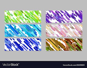 Modern random diagonal stripe pattern banner vector image