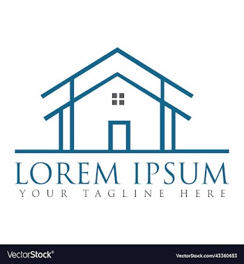 modern real estate logo design