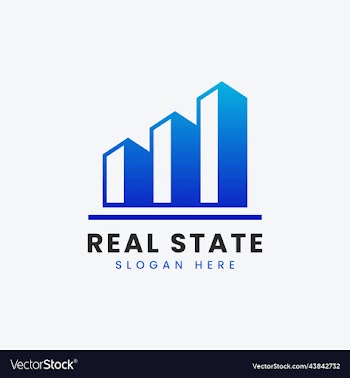 modern real estate property apartment logo design