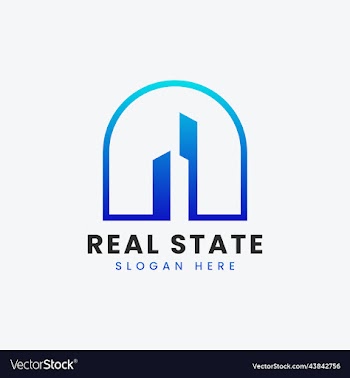 modern real estate property apartment logo design