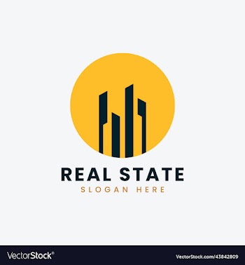 modern real estate property apartment logo design