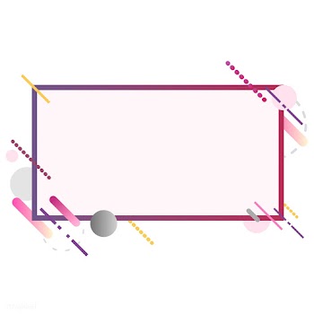 Modern rectangle banner in colorful frame ill.. | Free stock vector - 513369