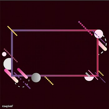 Modern rectangle banner in colorful frame ill.. | Free stock vector - 513407