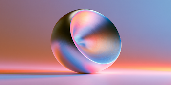 Modern Sculptural Form in Black and White