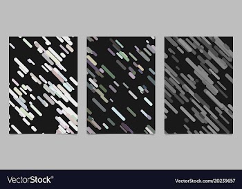 Modern seamless chaotic rounded diagonal stripe vector image