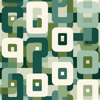 Modern Seamless Geometric Maze Pattern