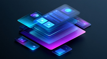 Modern Social Media App Profile Interface Mockup