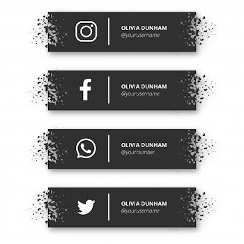 Modern social media banner Free Vector